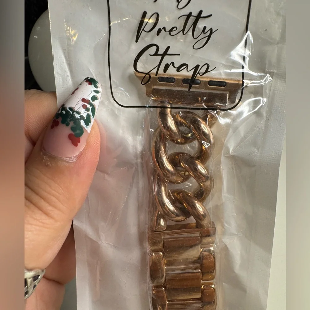 My Pretty Strap Goddess Rose Gold Apple Watch Strap (44/45/46/49MM)